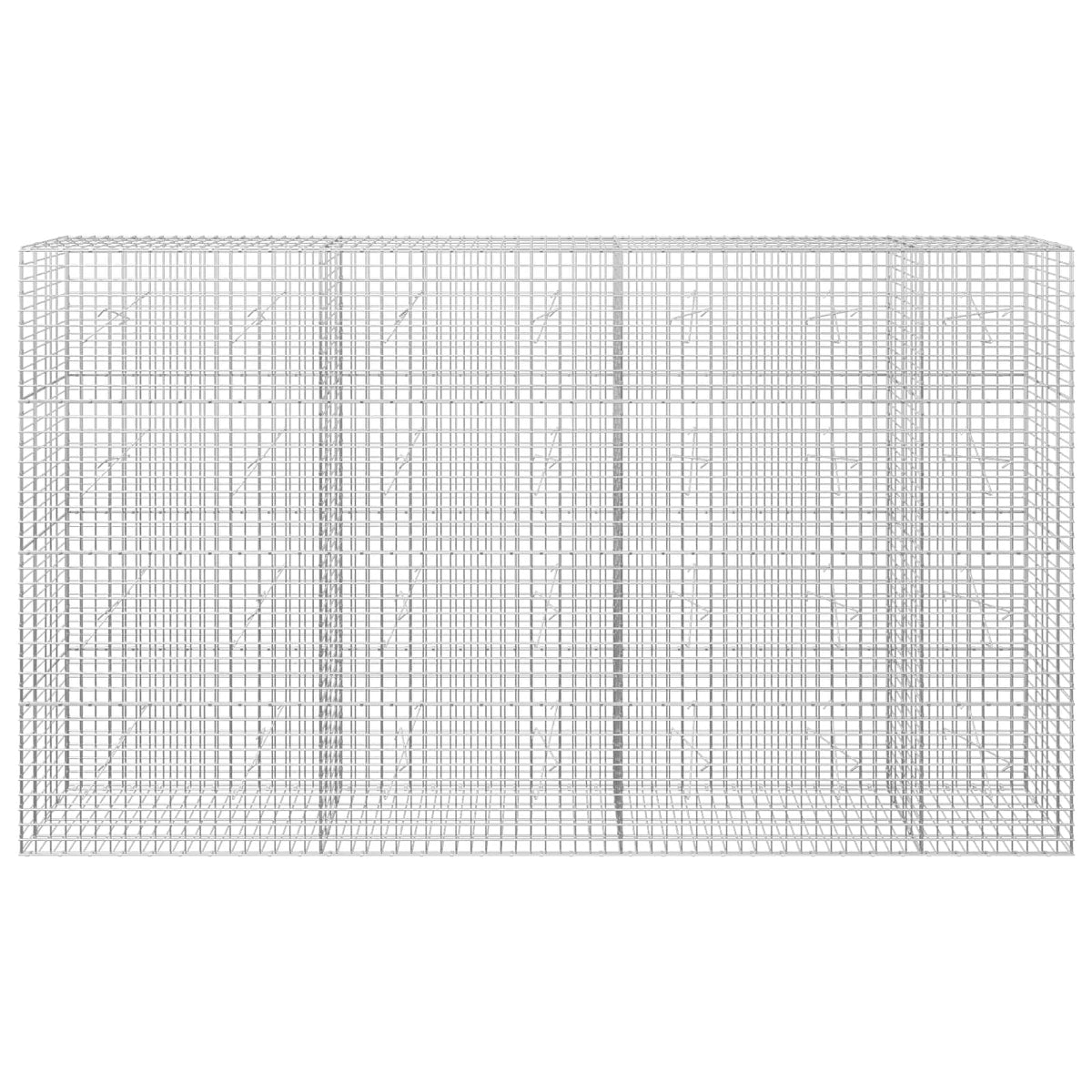 Gabion with 5 mm Wire and 5x5 cm Mesh 350x20x200 cm