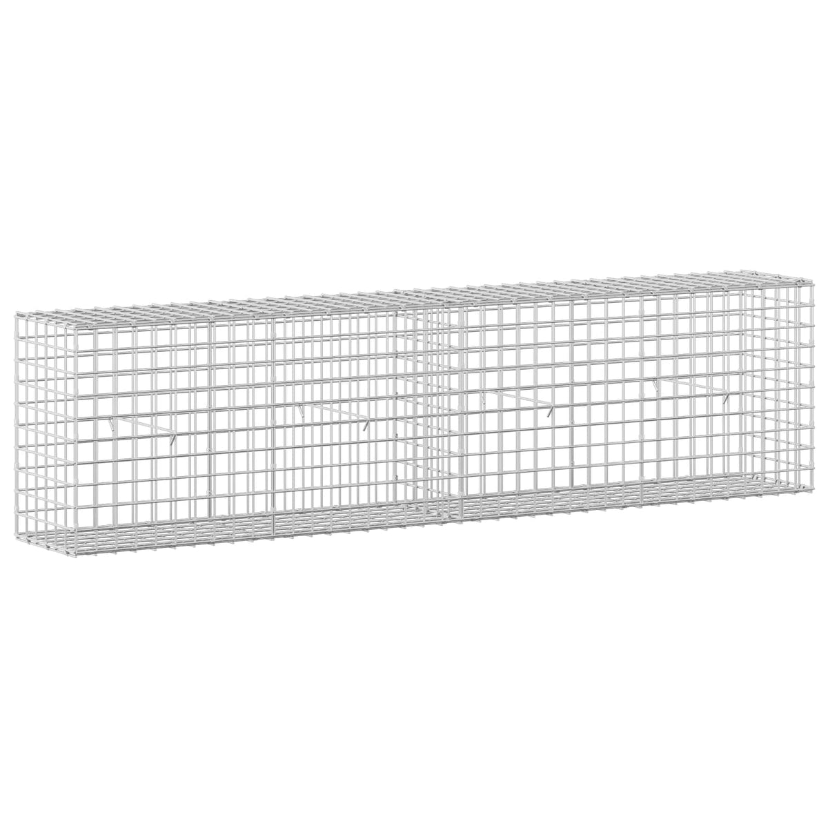Gabion with 5 mm Wire and 5x5 cm Mesh 200x30x50 cm