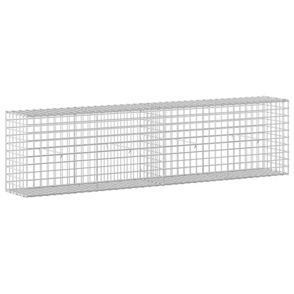 Gabion with 5 mm Wire and 5x5 cm Mesh 200x30x50 cm