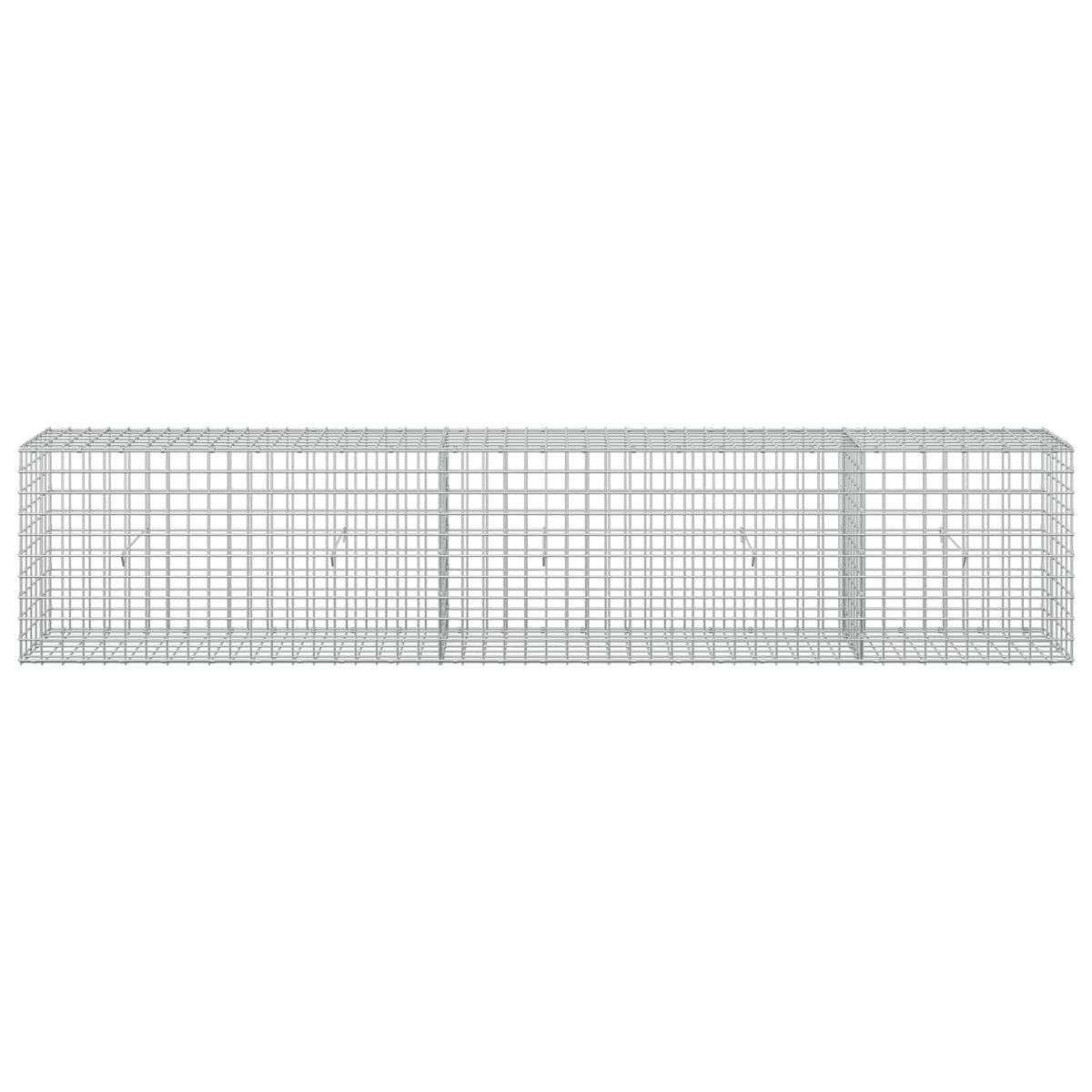Gabion with 5 mm Wire and 5x5 cm Mesh 250x30x50 cm