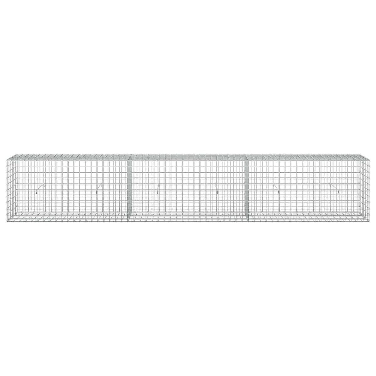 Gabion with 5 mm Wire and 5x5 cm Mesh 300x30x50 cm
