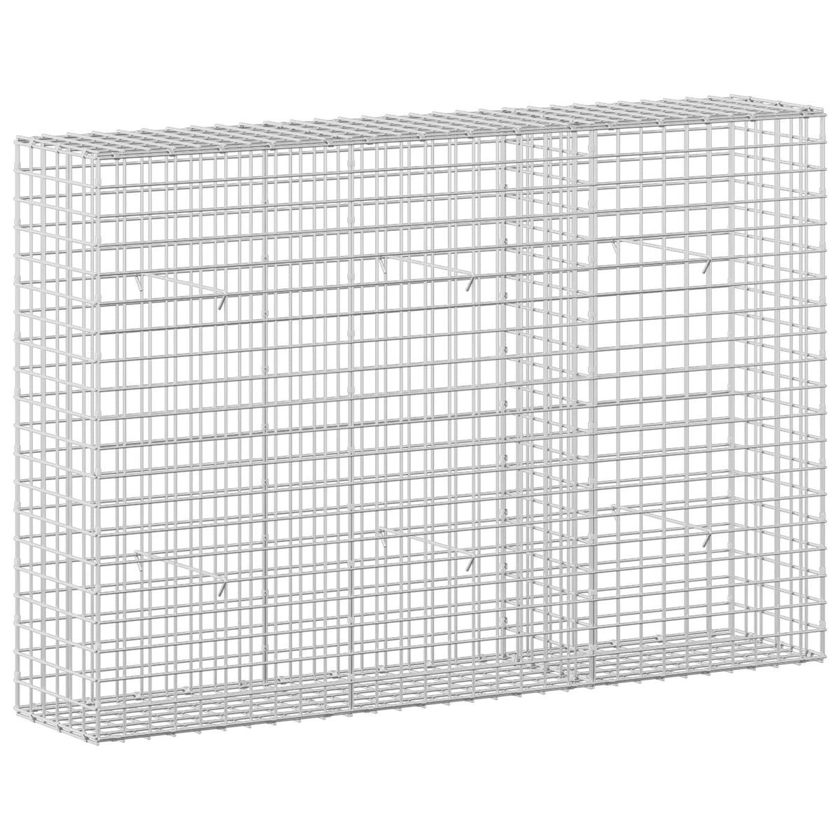 Gabion with 5 mm Wire and 5x5 cm Mesh 150x30x100 cm