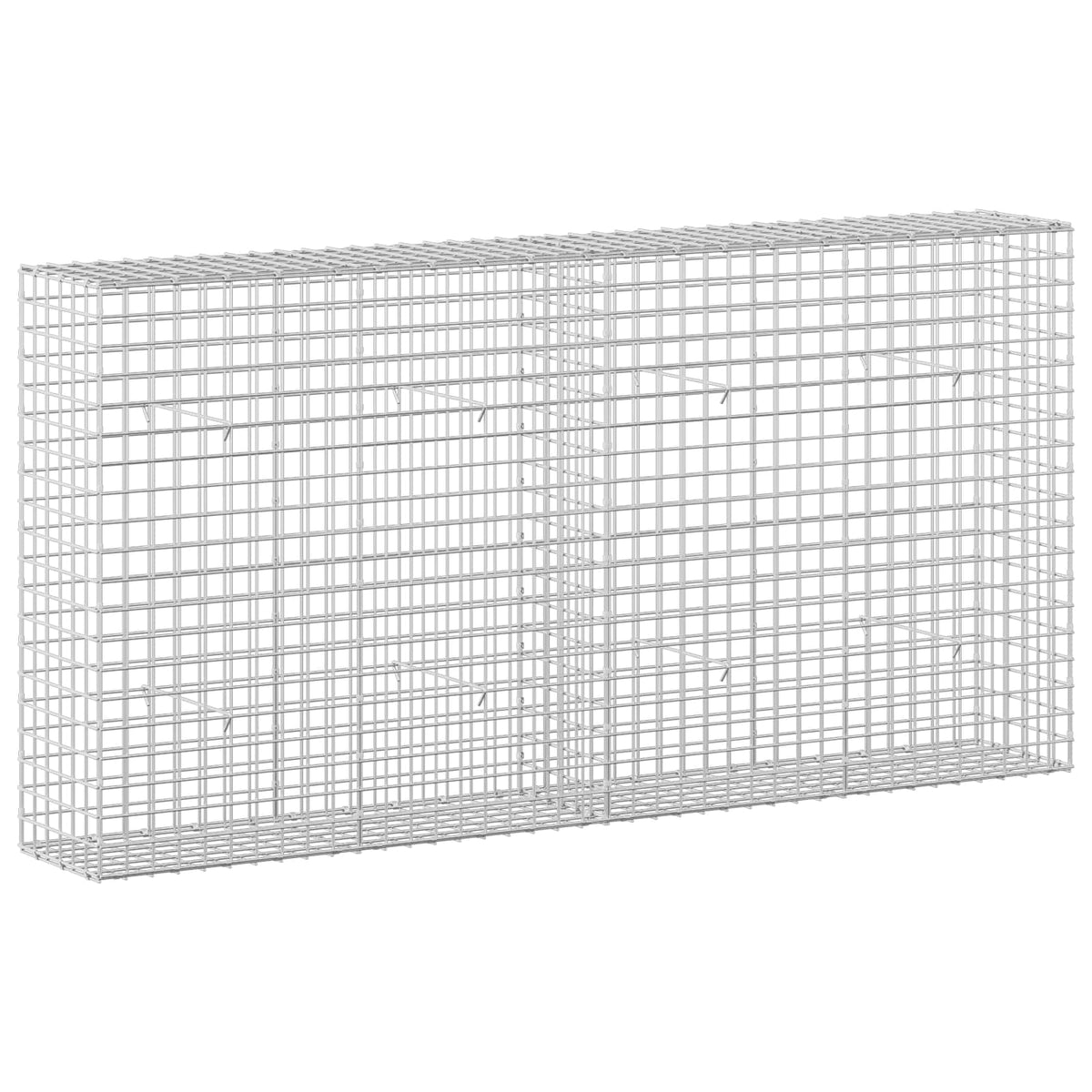 Gabion with 5 mm Wire and 5x5 cm Mesh 200x30x100 cm