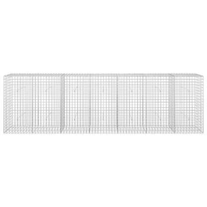 Gabion with 5 mm Wire and 5x5 cm Mesh 350x30x100 cm