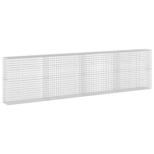 Gabion with 5 mm Wire and 5x5 cm Mesh 400x30x100 cm