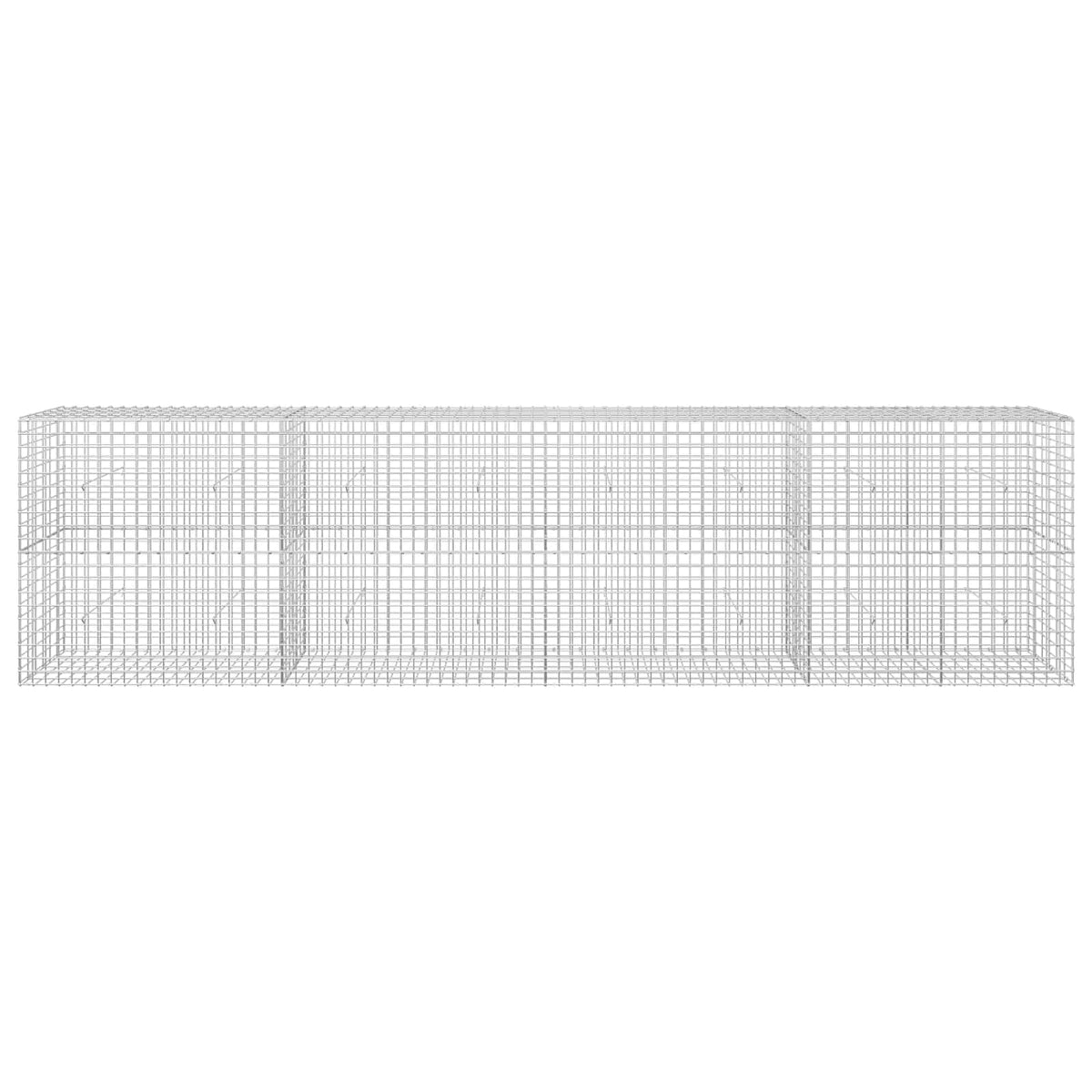 Gabion with 5 mm Wire and 5x5 cm Mesh 400x30x100 cm