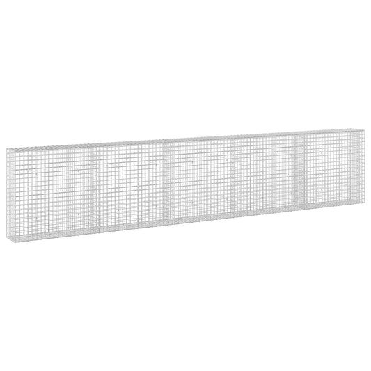 Gabion with 5 mm Wire and 5x5 cm Mesh 500x30x100 cm