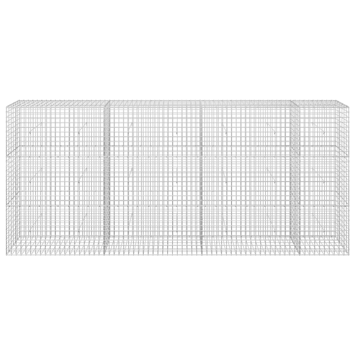 Gabion with 5 mm Wire and 5x5 cm Mesh 350x30x150 cm