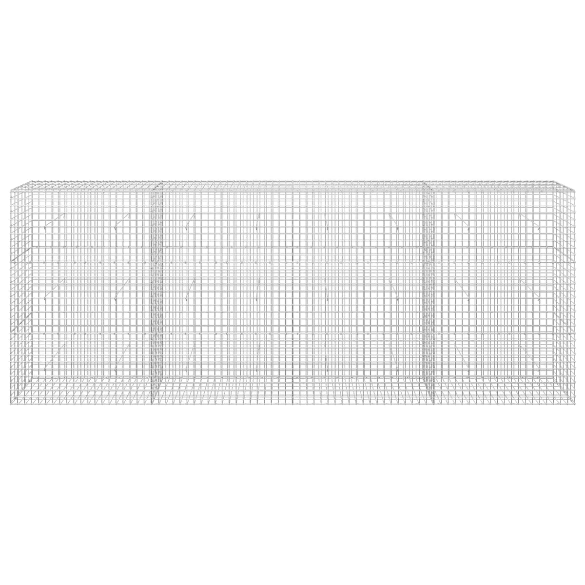 Gabion with 5 mm Wire and 5x5 cm Mesh 400x30x150 cm