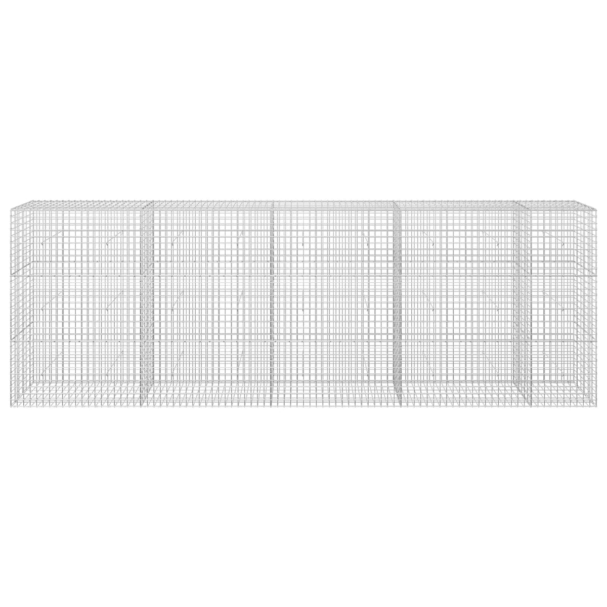 Gabion with 5 mm Wire and 5x5 cm Mesh 450x30x150 cm