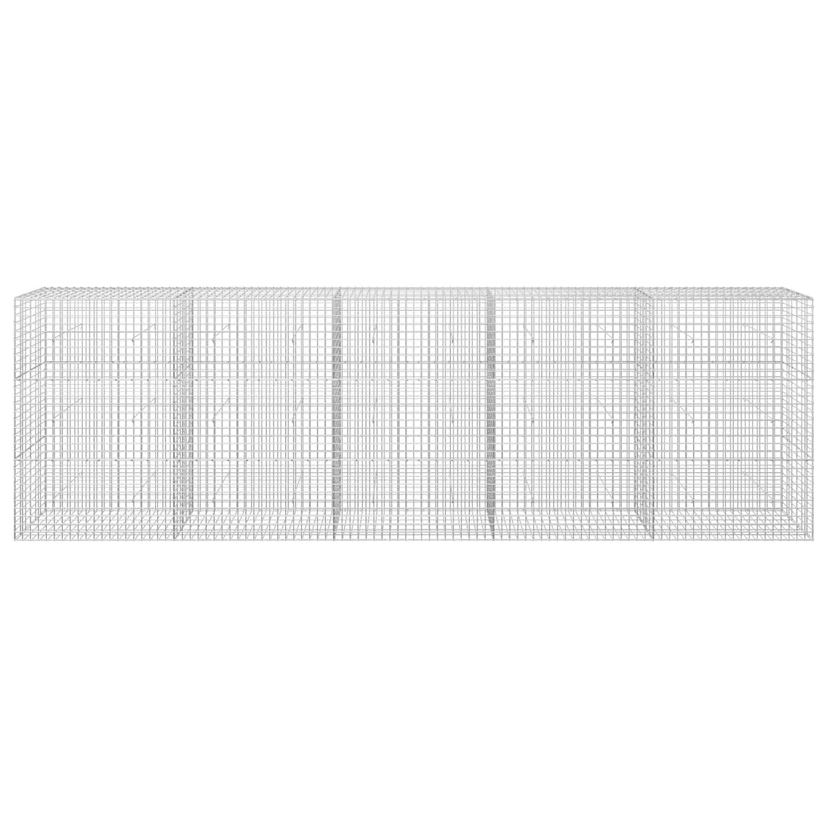 Gabion with 5 mm Wire and 5x5 cm Mesh 500x30x150 cm