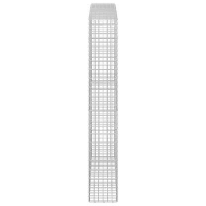 Gabion with 5 mm Wire and 5x5 cm Mesh 150x30x200 cm