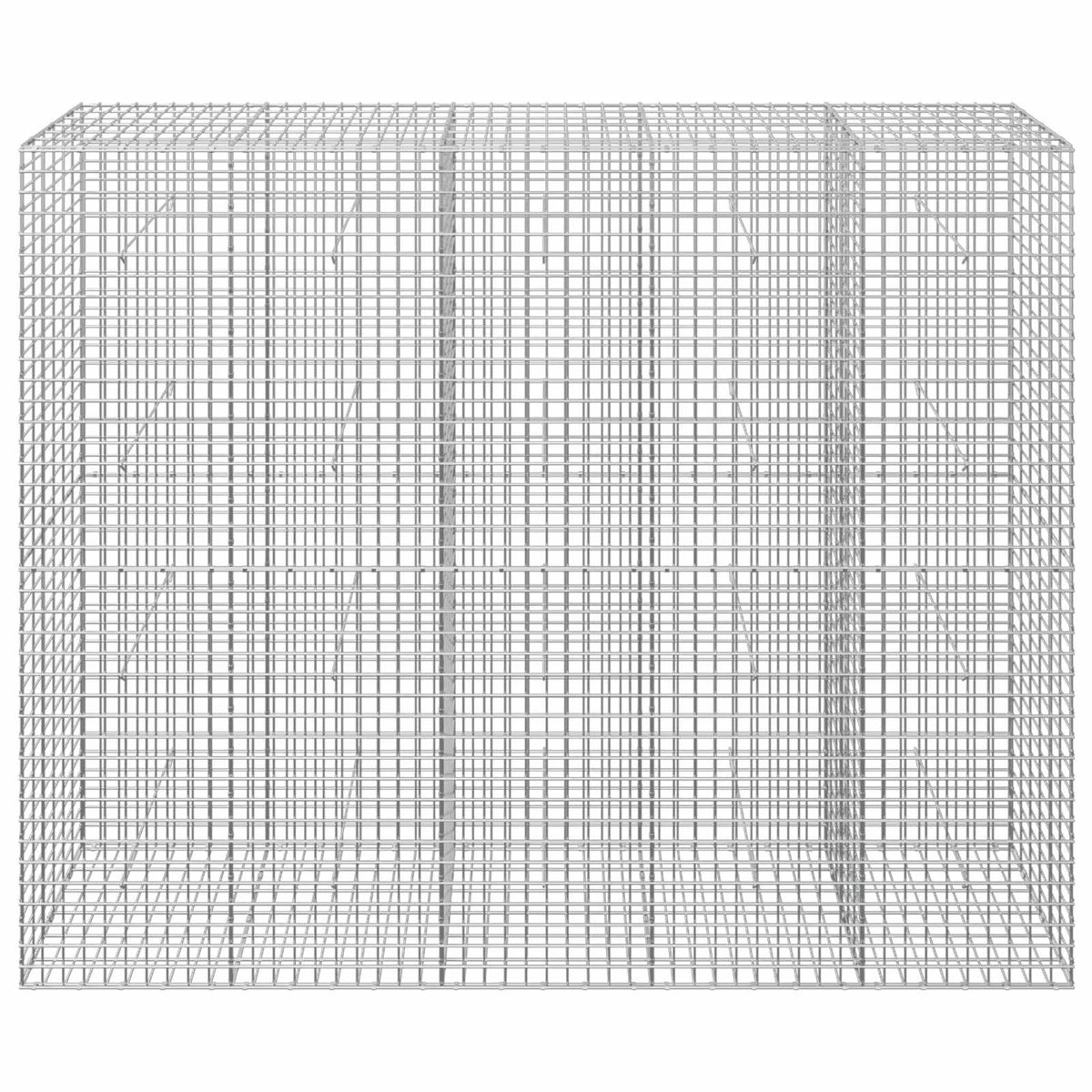 Gabion with 5 mm Wire and 5x5 cm Mesh 250x30x200 cm