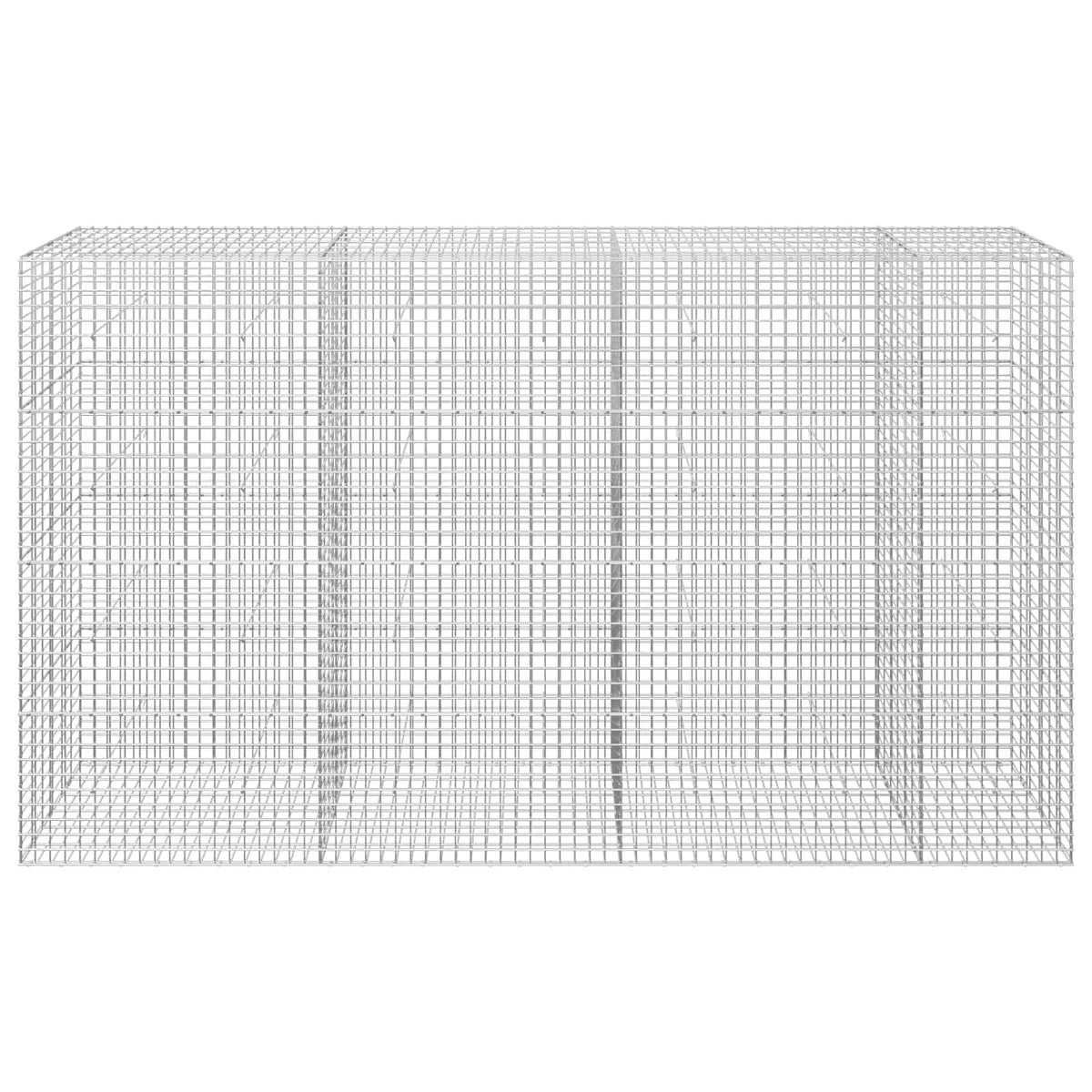 Gabion with 5 mm Wire and 5x5 cm Mesh 350x30x200 cm