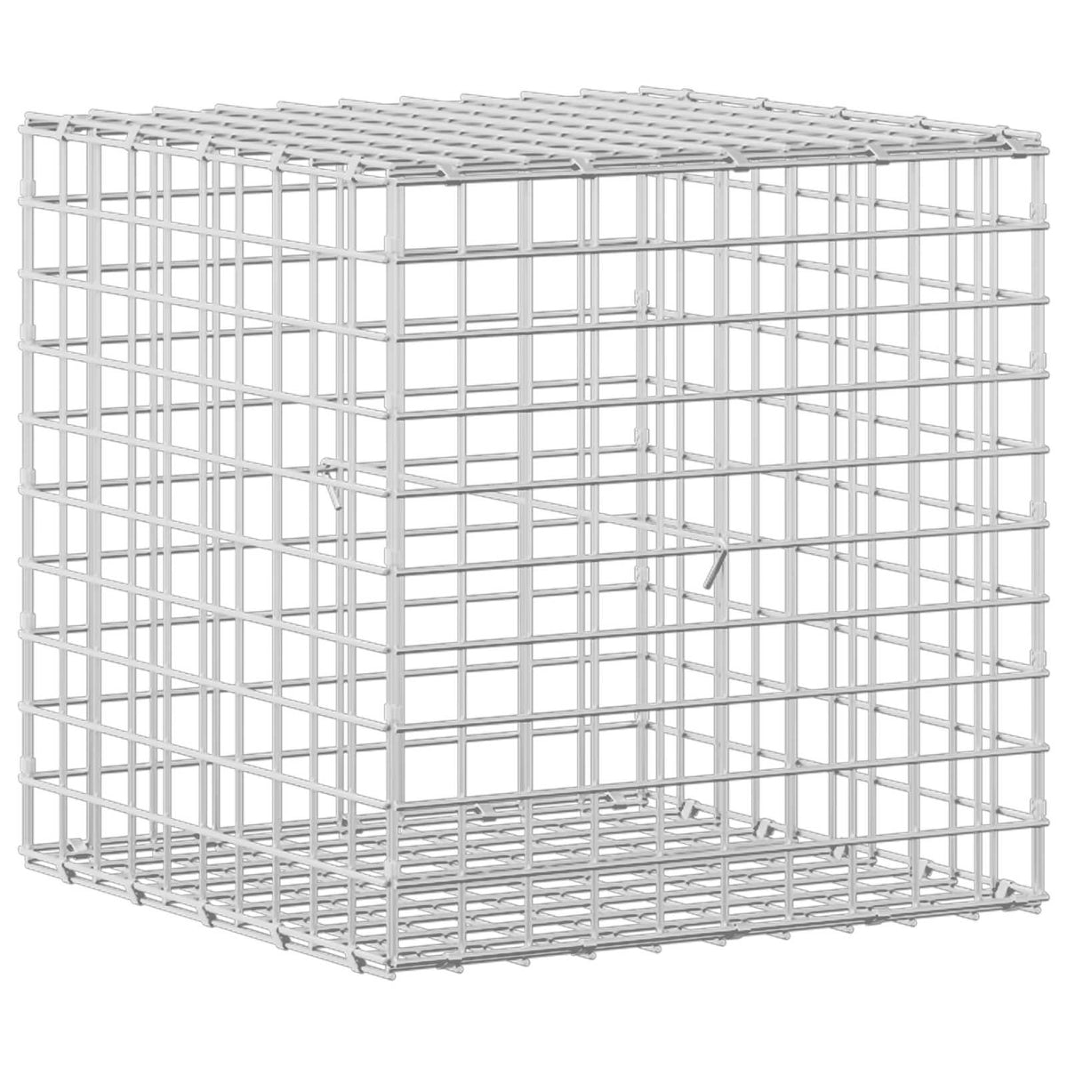 Gabion with 5 mm Wire and 5x5 cm Mesh 50x50x50 cm