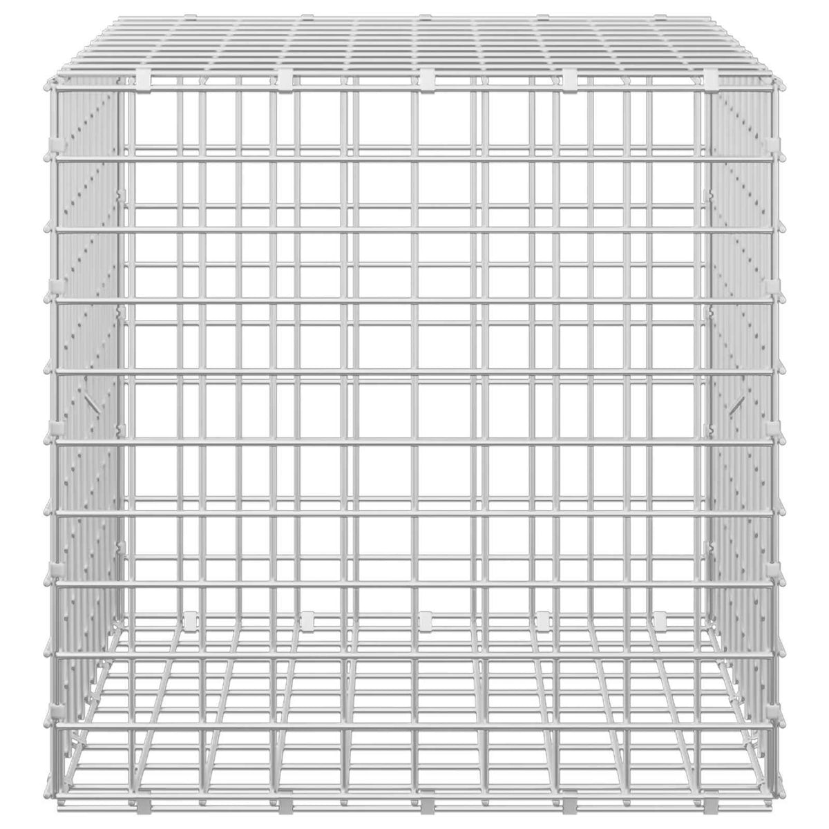 Gabion with 5 mm Wire and 5x5 cm Mesh 50x50x50 cm