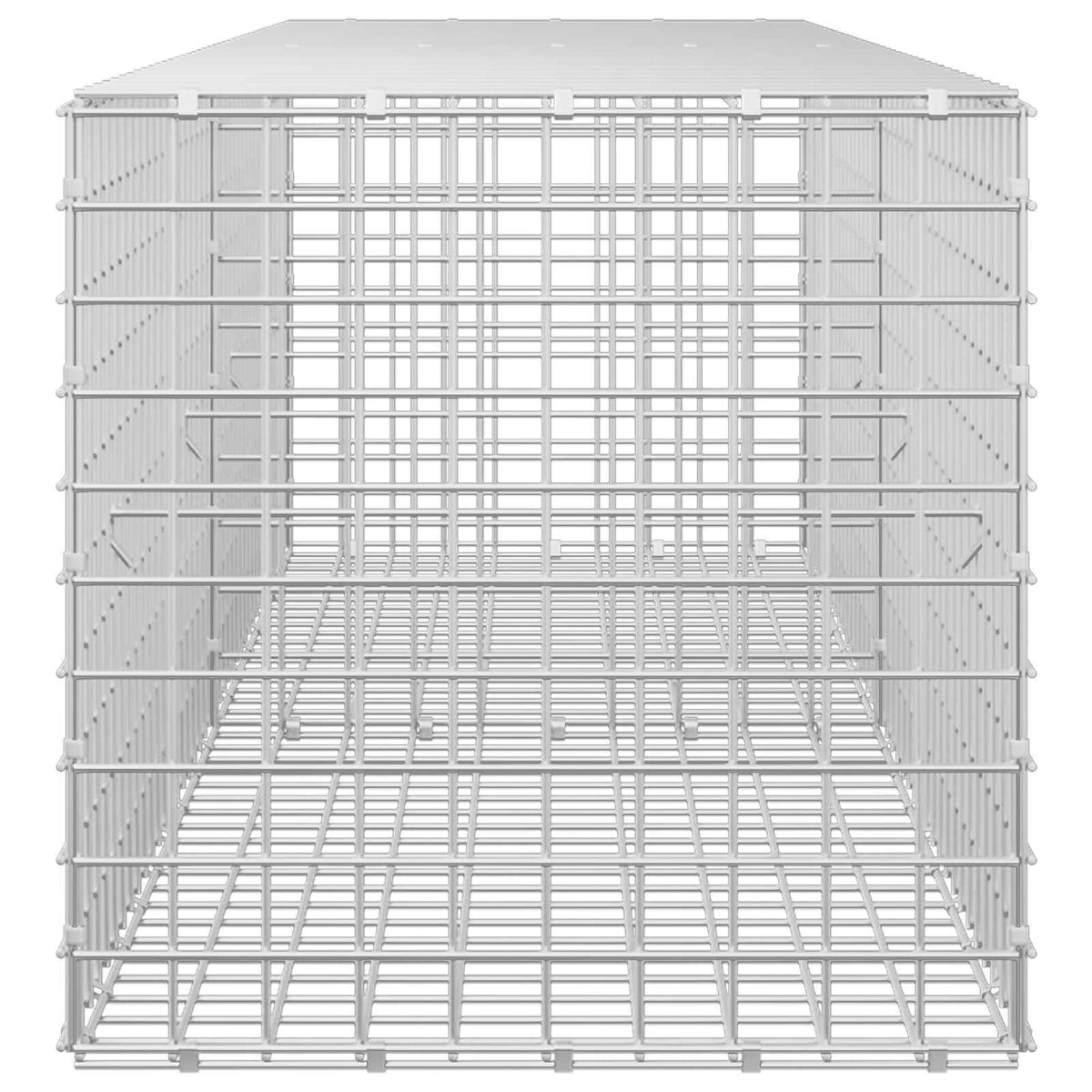 Gabion with 5 mm Wire and 5x5 cm Mesh 200x50x50 cm