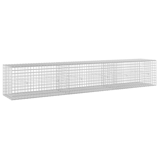 Gabion with 5 mm Wire and 5x5 cm Mesh 300x50x50 cm