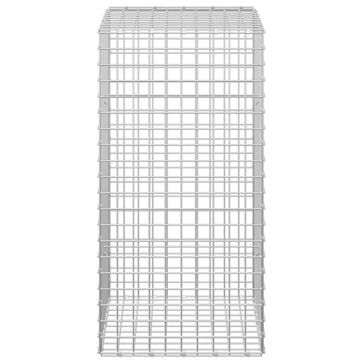 Gabion with 5 mm Wire and 5x5 cm Mesh 50x50x100 cm