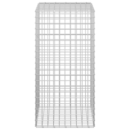 Gabion with 5 mm Wire and 5x5 cm Mesh 50x50x100 cm