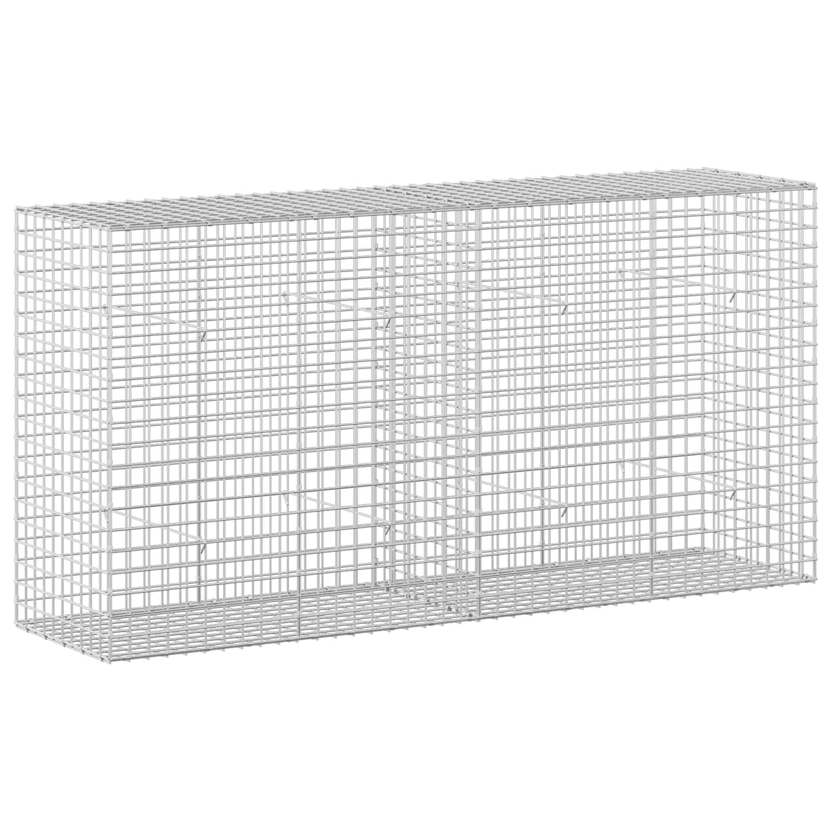 Gabion with 5 mm Wire and 5x5 cm Mesh 200x50x100 cm