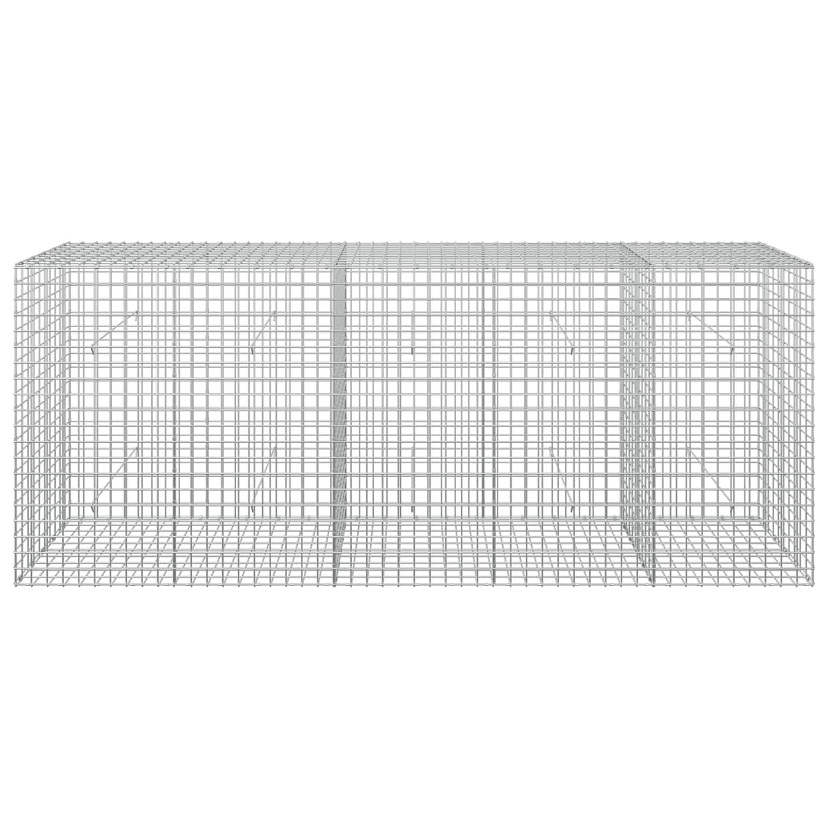 Gabion with 5 mm Wire and 5x5 cm Mesh 250x50x100 cm