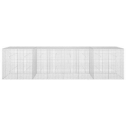 Gabion with 5 mm Wire and 5x5 cm Mesh 400x50x100 cm