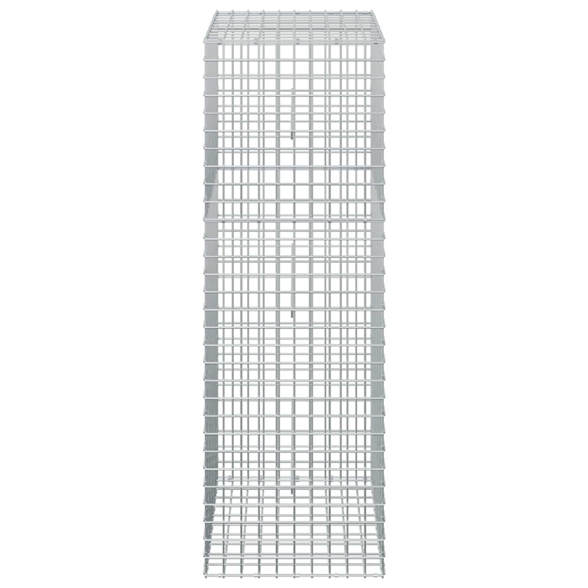 Gabion with 5 mm Wire and 5x5 cm Mesh 50x50x150 cm