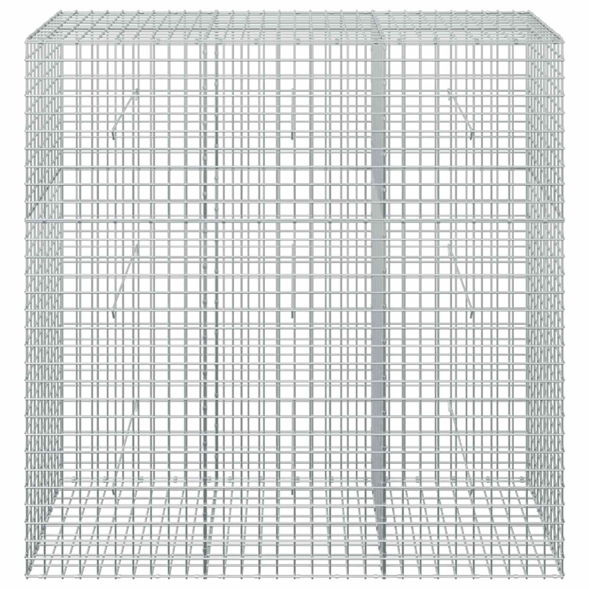 Gabion with 5 mm Wire and 5x5 cm Mesh 150x50x150 cm