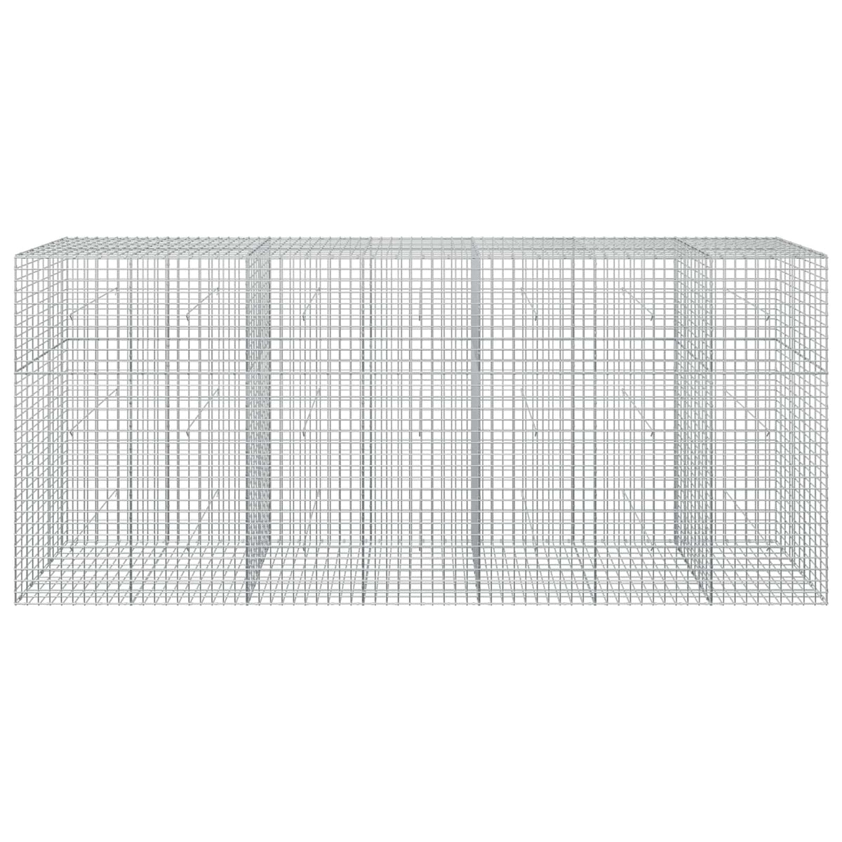 Gabion with 5 mm Wire and 5x5 cm Mesh 350x50x150 cm