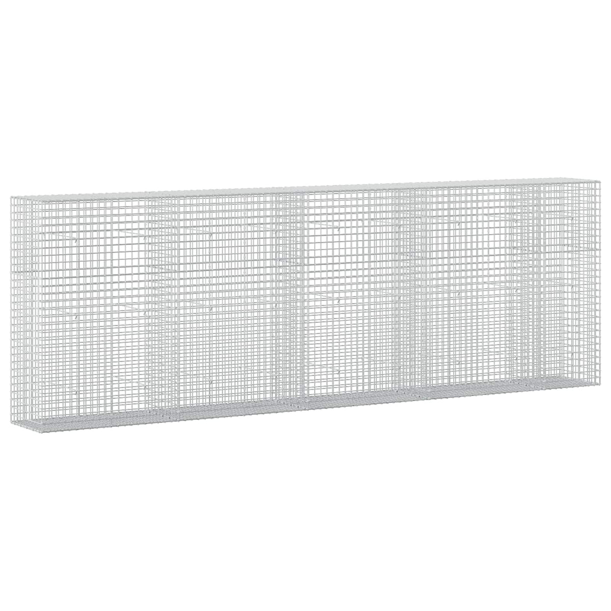 Gabion with 5 mm Wire and 5x5 cm Mesh 450x50x150 cm