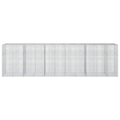Gabion with 5 mm Wire and 5x5 cm Mesh 550x50x150 cm