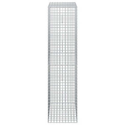 Gabion with 5 mm Wire and 5x5 cm Mesh 50x50x200 cm