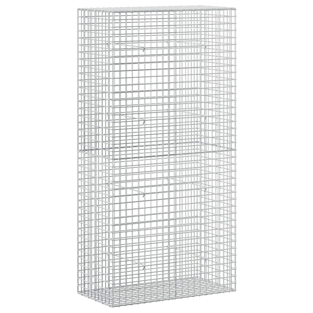 Gabion with 5 mm Wire and 5x5 cm Mesh 100x50x200 cm