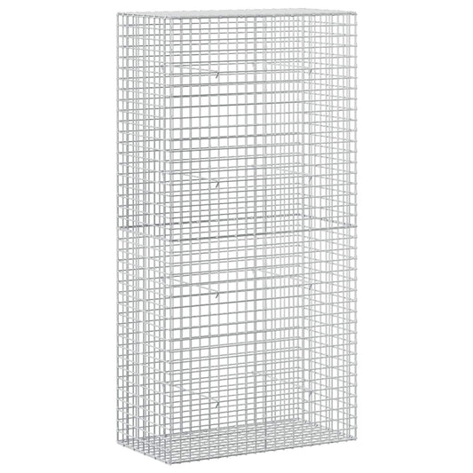 Gabion with 5 mm Wire and 5x5 cm Mesh 100x50x200 cm
