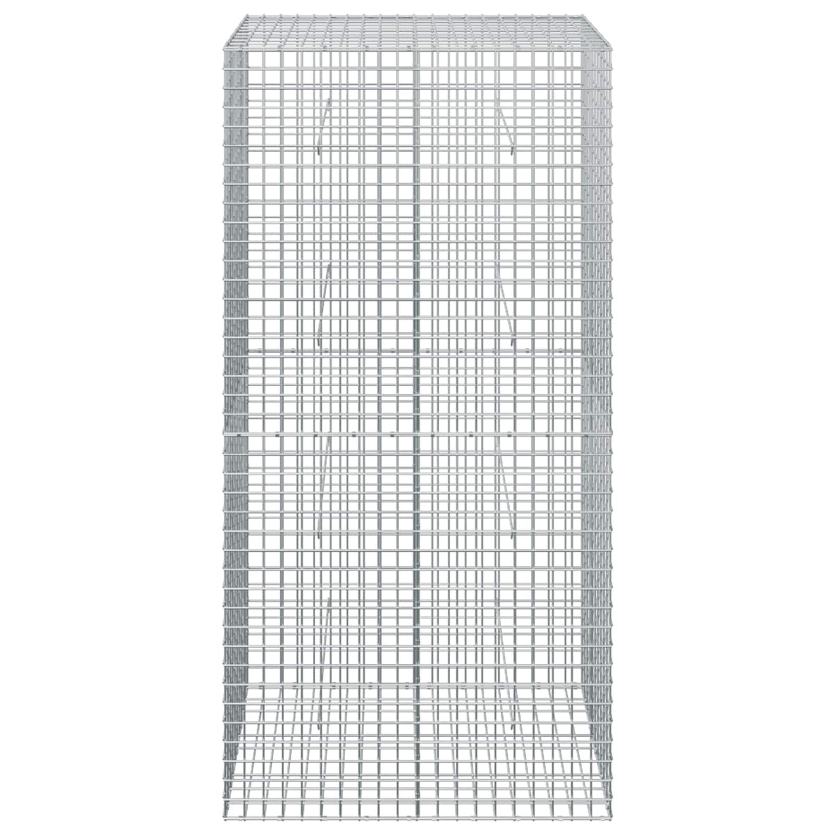 Gabion with 5 mm Wire and 5x5 cm Mesh 100x50x200 cm