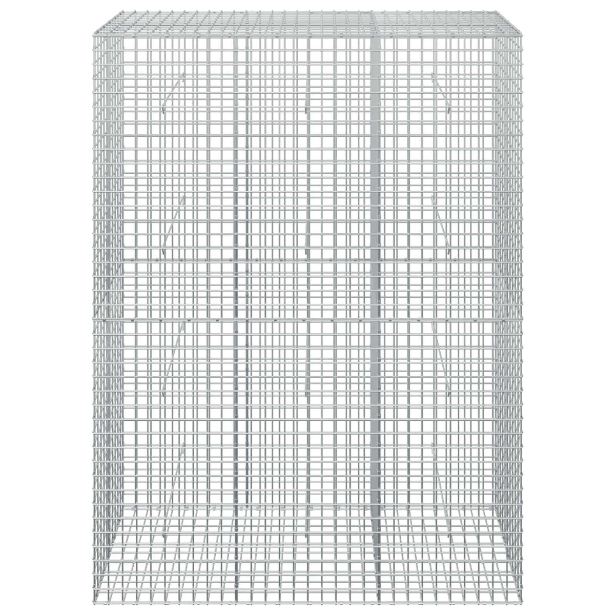 Gabion with 5 mm Wire and 5x5 cm Mesh 150x50x200 cm