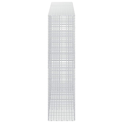Gabion with 5 mm Wire and 5x5 cm Mesh 400x50x200 cm