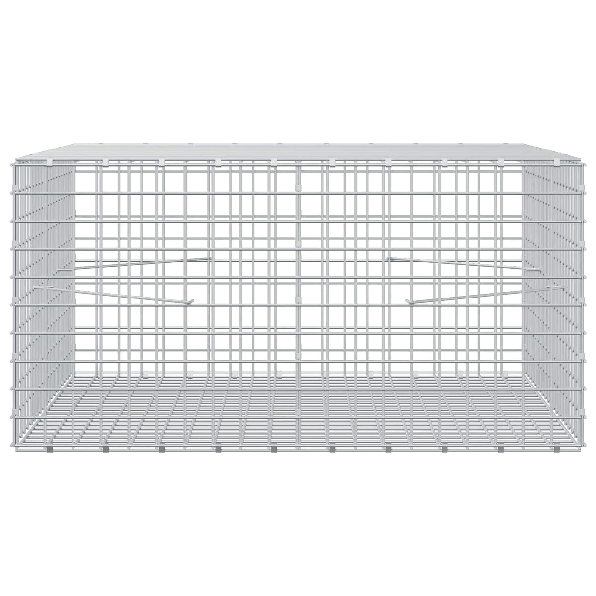 Gabion with 5 mm Wire and 5x5 cm Mesh 100x100x50 cm