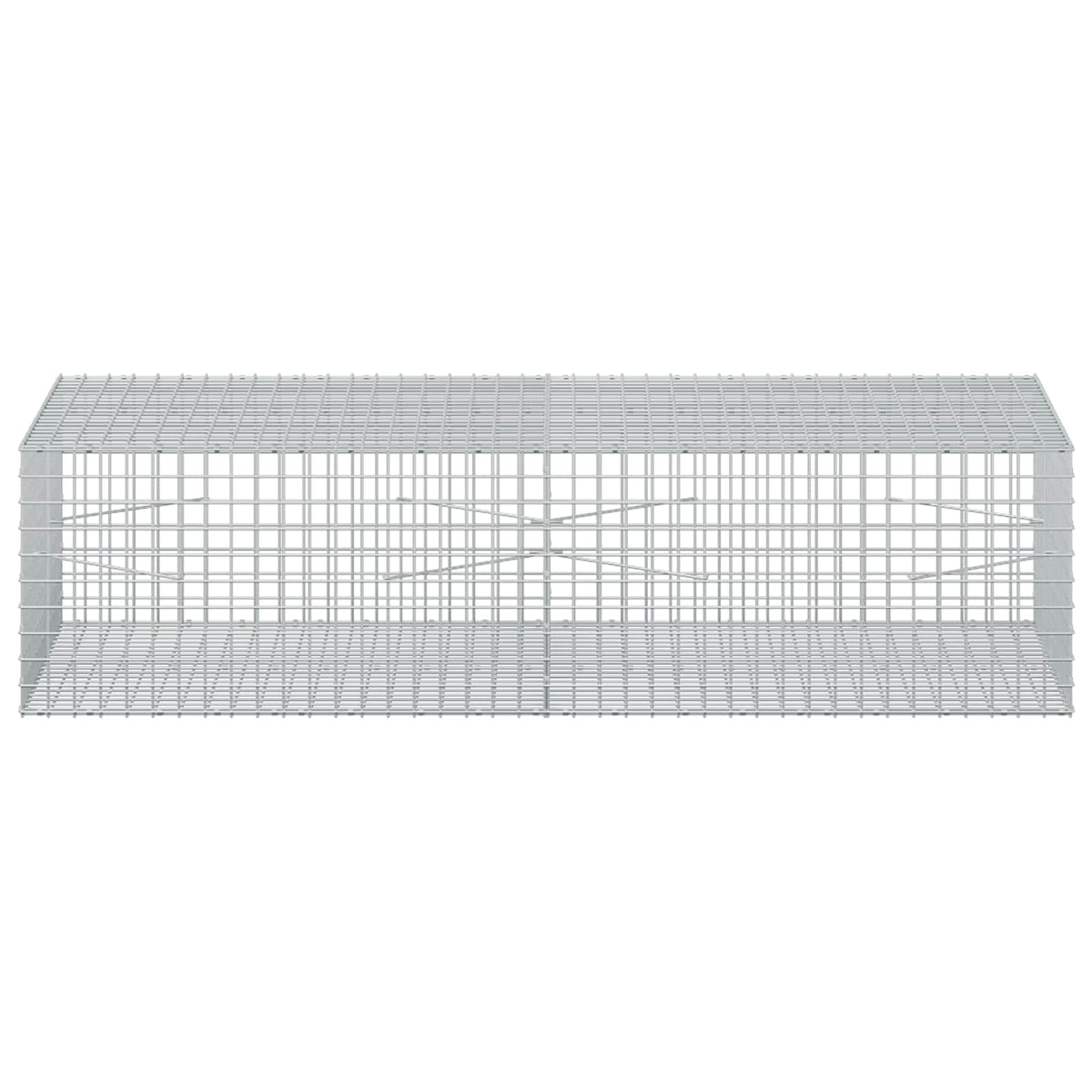 Gabion with 5 mm Wire and 5x5 cm Mesh 200x100x50 cm