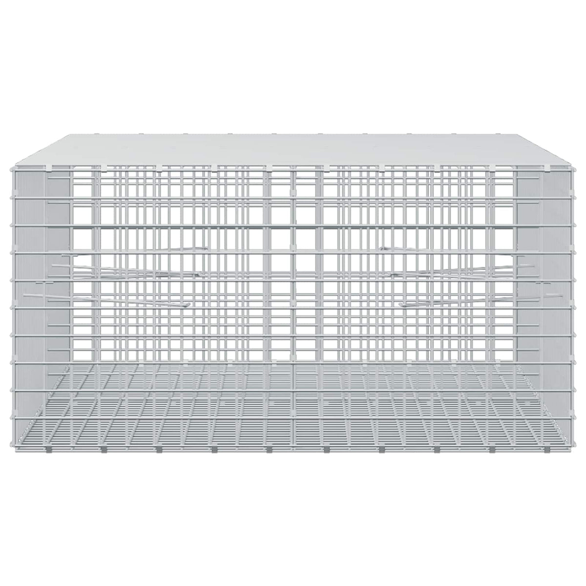 Gabion with 5 mm Wire and 5x5 cm Mesh 200x100x50 cm