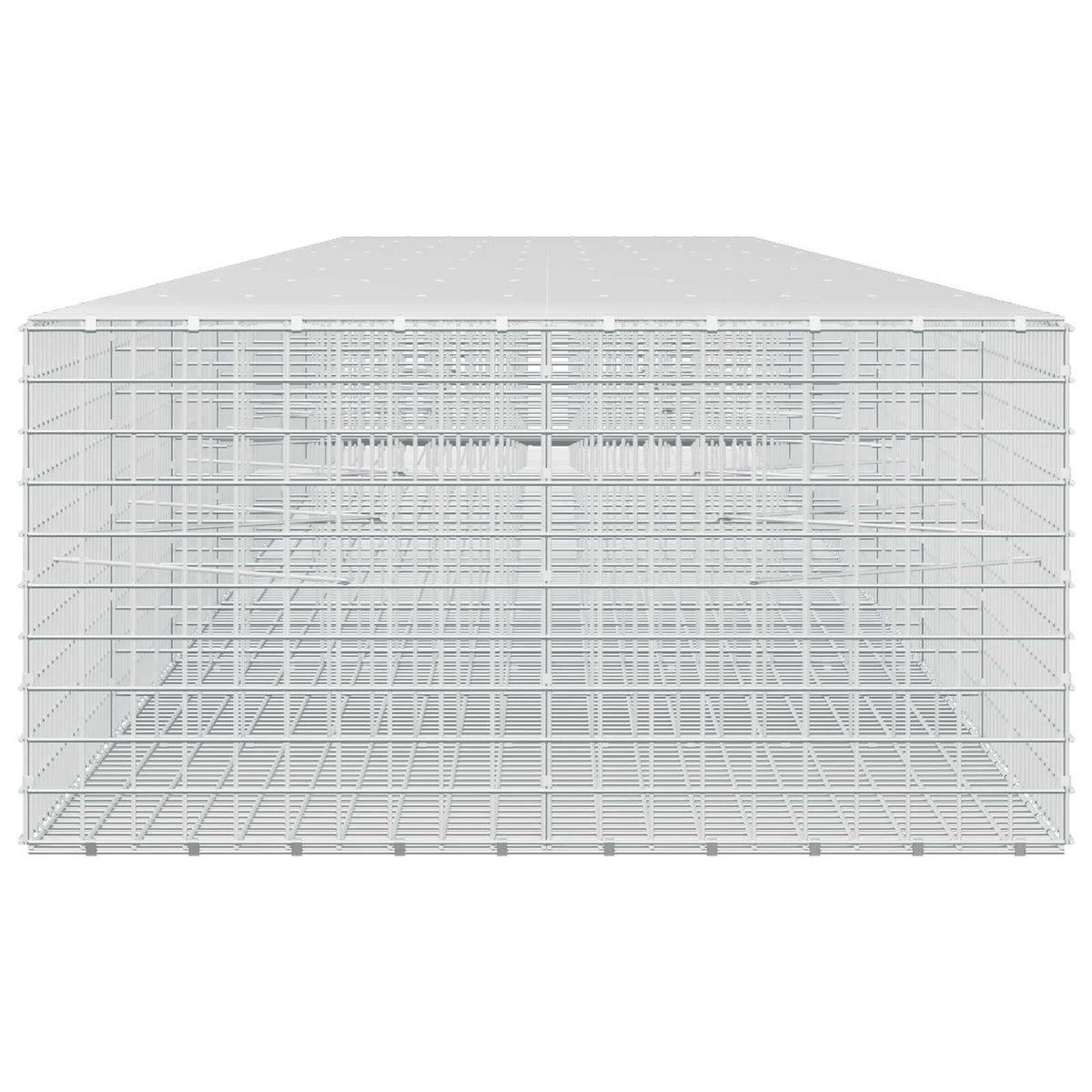 Gabion with 5 mm Wire and 5x5 cm Mesh 800x100x50 cm