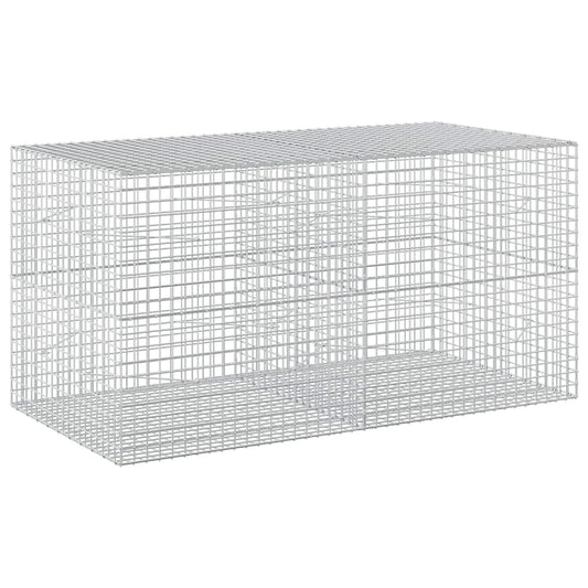 Gabion with 5 mm Wire and 5x5 cm Mesh 200x100x100 cm