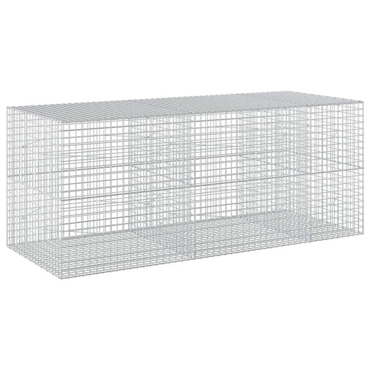 Gabion with 5 mm Wire and 5x5 cm Mesh 250x100x100 cm