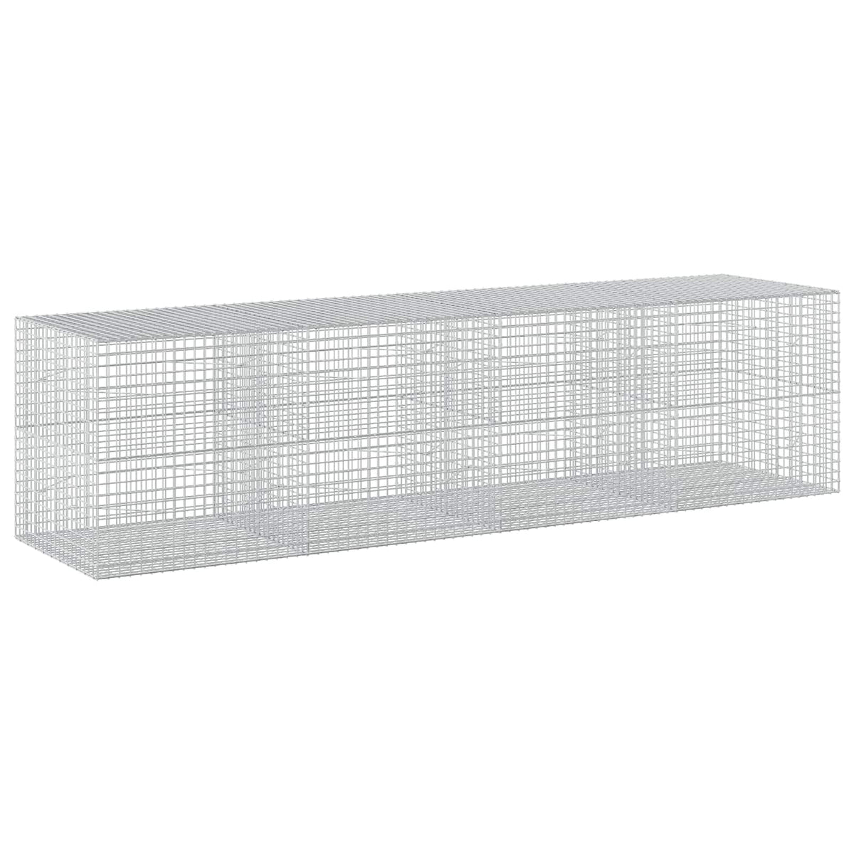 Gabion with 5 mm Wire and 5x5 cm Mesh 400x100x100 cm