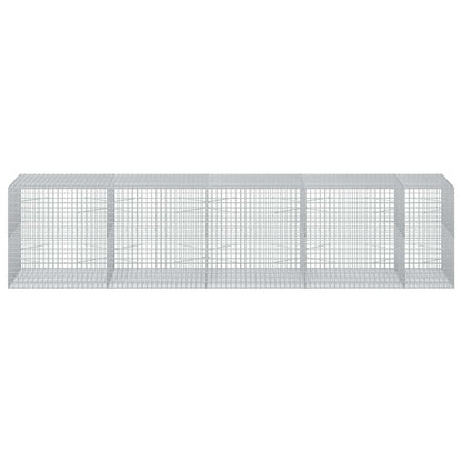 Gabion with 5 mm Wire and 5x5 cm Mesh 450x100x100 cm