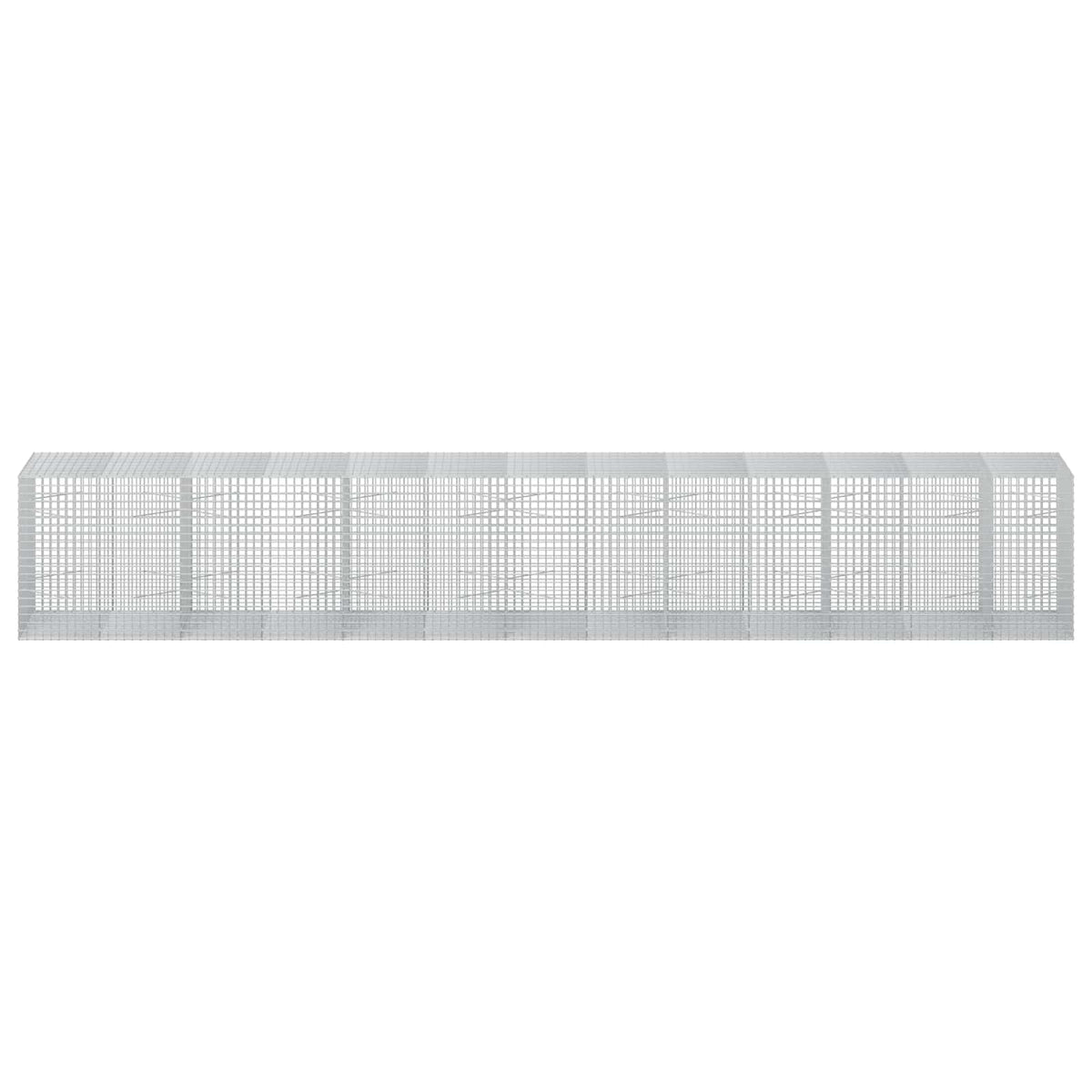 Gabion with 5 mm Wire and 5x5 cm Mesh 650x100x100 cm