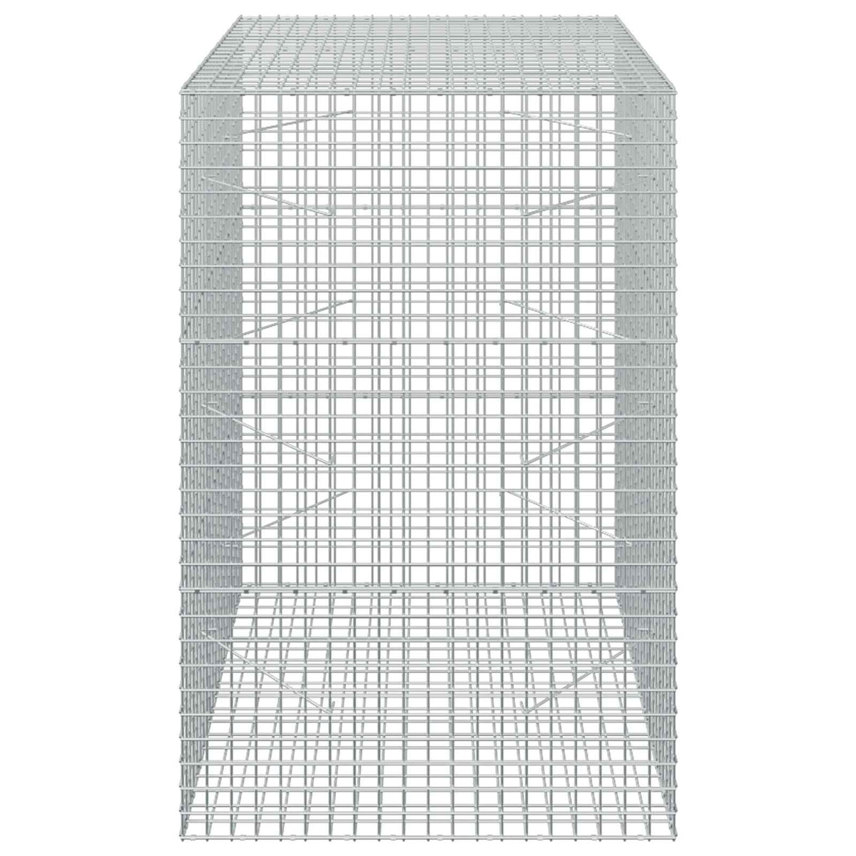 Gabion with 5 mm Wire and 5x5 cm Mesh 100x100x150 cm
