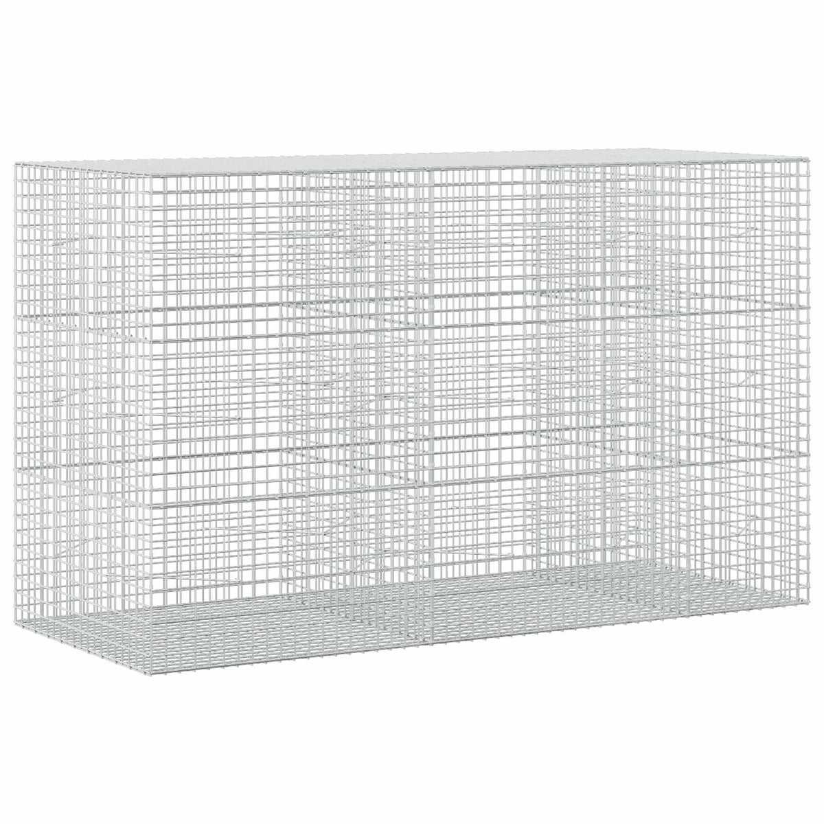 Gabion with 5 mm Wire and 5x5 cm Mesh 250x100x150 cm