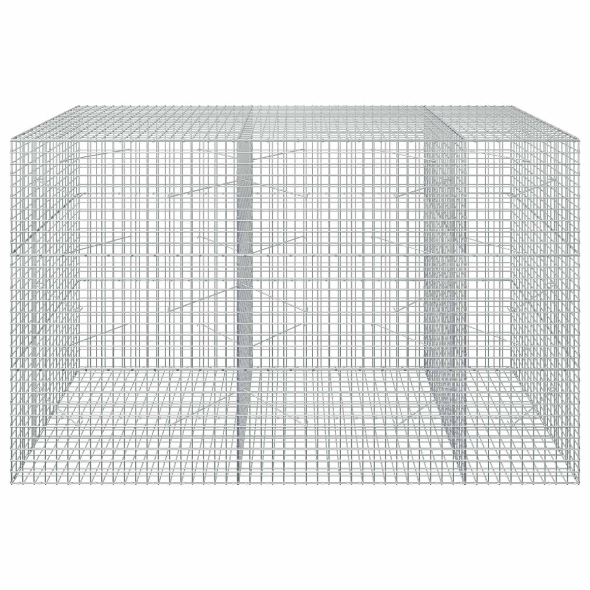 Gabion with 5 mm Wire and 5x5 cm Mesh 250x100x150 cm